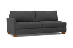 Tuxedo Left Arm Sofa :: Leg Finish: Pecan / Configuration: LAF - Chaise on the Left