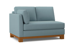 Avalon Left Arm Loveseat :: Leg Finish: Pecan / Configuration: LAF - Chaise on the Left