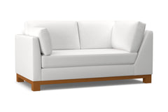 Avalon Left Arm Corner Apt Size Sofa :: Leg Finish: Pecan / Configuration: LAF - Chaise on the Left