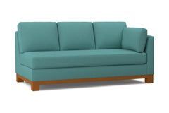 Avalon Right Arm Sofa :: Leg Finish: Pecan / Configuration: RAF - Chaise on the Right