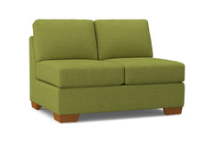 Melrose Armless Loveseat :: Leg Finish: Pecan