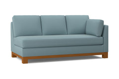 Avalon Right Arm Sofa :: Leg Finish: Pecan / Configuration: RAF - Chaise on the Right