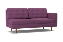 Logan Right Arm Sofa :: Leg Finish: Pecan / Configuration: RAF - Chaise on the Right