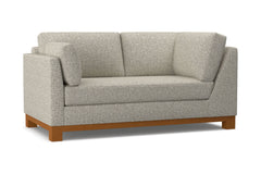 Avalon Left Arm Corner Apt Size Sofa :: Leg Finish: Pecan / Configuration: LAF - Chaise on the Left