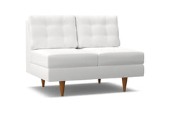 Logan Armless Loveseat :: Leg Finish: Pecan