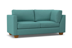 Catalina Left Arm Corner Apt Size Sofa :: Leg Finish: Pecan / Configuration: LAF - Chaise on the Left