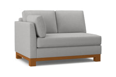 Avalon Left Arm Loveseat :: Leg Finish: Pecan / Configuration: LAF - Chaise on the Left