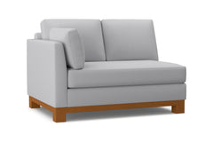 Avalon Left Arm Loveseat :: Leg Finish: Pecan / Configuration: LAF - Chaise on the Left