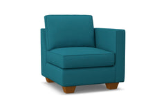 Catalina Right Arm Chair :: Leg Finish: Pecan / Configuration: RAF - Chaise on the Right