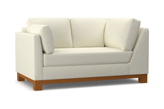 Avalon Left Arm Corner Loveseat :: Leg Finish: Pecan / Configuration: LAF - Chaise on the Left