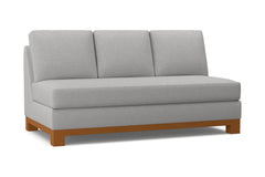 Avalon Armless Sofa :: Leg Finish: Pecan