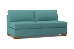 Melrose Armless Sofa :: Leg Finish: Pecan