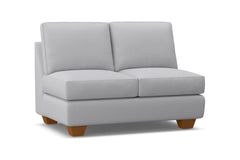 Catalina Armless Loveseat :: Leg Finish: Pecan