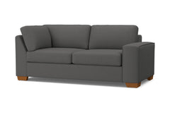 Melrose Right Arm Corner Apt Size Sofa :: Leg Finish: Pecan / Configuration: RAF - Chaise on the Right