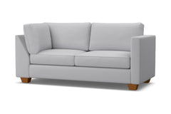 Catalina Right Arm Corner Apt Size Sofa :: Leg Finish: Pecan / Configuration: RAF - Chaise on the Right