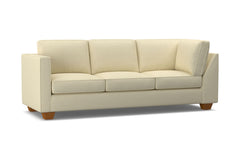 Catalina Left Arm Corner Sofa :: Leg Finish: Pecan / Configuration: LAF - Chaise on the Left