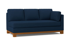Avalon Right Arm Sofa :: Leg Finish: Pecan / Configuration: RAF - Chaise on the Right