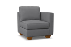 Catalina Right Arm Chair :: Leg Finish: Pecan / Configuration: RAF - Chaise on the Right