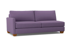 Tuxedo Left Arm Sofa :: Leg Finish: Pecan / Configuration: LAF - Chaise on the Left