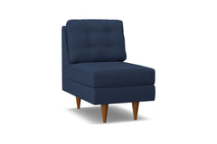 Logan Armless Chair :: Leg Finish: Pecan