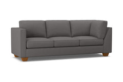 Catalina Left Arm Corner Sofa :: Leg Finish: Pecan / Configuration: LAF - Chaise on the Left