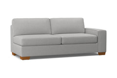 Melrose Right Arm Sofa :: Leg Finish: Pecan / Configuration: RAF - Chaise on the Right