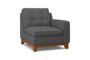 Brentwood Right Arm Chair :: Leg Finish: Pecan / Configuration: RAF - Chaise on the Right