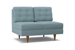 Logan Armless Loveseat :: Leg Finish: Pecan