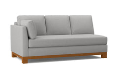 Avalon Left Arm Sofa :: Leg Finish: Pecan / Configuration: LAF - Chaise on the Left