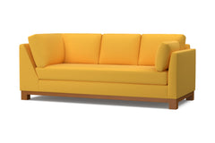 Avalon Right Arm Corner Sofa :: Leg Finish: Pecan / Configuration: RAF - Chaise on the Right