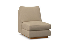 Harper Armless Chair :: Leg Finish: Pecan