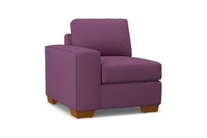 Melrose Left Arm Chair :: Leg Finish: Pecan / Configuration: LAF - Chaise on the Left