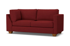 Catalina Right Arm Corner Apt Size Sofa :: Leg Finish: Pecan / Configuration: RAF - Chaise on the Right