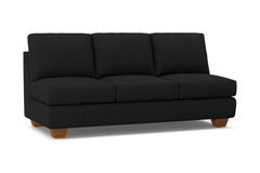 Catalina Armless Sofa :: Leg Finish: Pecan