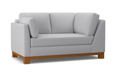 Avalon Left Arm Corner Loveseat :: Leg Finish: Pecan / Configuration: LAF - Chaise on the Left