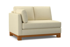 Avalon Left Arm Loveseat :: Leg Finish: Pecan / Configuration: LAF - Chaise on the Left