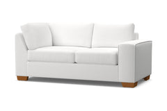 Melrose Right Arm Corner Loveseat :: Leg Finish: Pecan / Configuration: RAF - Chaise on the Right