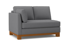 Avalon Left Arm Loveseat :: Leg Finish: Pecan / Configuration: LAF - Chaise on the Left