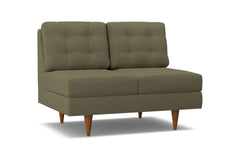 Logan Armless Loveseat :: Leg Finish: Pecan