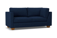 Catalina Left Arm Corner Apt Size Sofa :: Leg Finish: Pecan / Configuration: LAF - Chaise on the Left