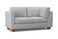 Catalina Left Arm Corner Loveseat :: Leg Finish: Pecan / Configuration: LAF - Chaise on the Left