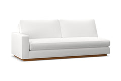 Harper Left Arm Sofa w/ Benchseat :: Leg Finish: Pecan / Configuration: LAF - Chaise on the Left