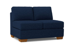 Melrose Armless Loveseat :: Leg Finish: Pecan