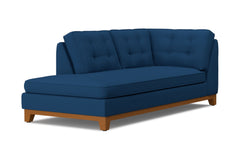 Brentwood Left Arm Chaise :: Leg Finish: Pecan / Configuration: LAF - Chaise on the Left