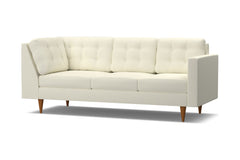 Logan Right Arm Corner Sofa :: Leg Finish: Pecan / Configuration: RAF - Chaise on the Right