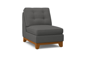 Brentwood Armless Chair :: Leg Finish: Pecan