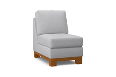 Avalon Armless Chair :: Leg Finish: Pecan