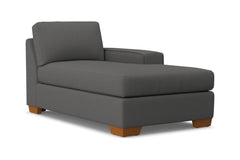 Melrose Right Arm Chaise :: Leg Finish: Pecan / Configuration: RAF - Chaise on the Right