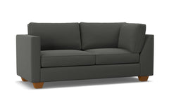 Catalina Left Arm Corner Apt Size Sofa :: Leg Finish: Pecan / Configuration: LAF - Chaise on the Left