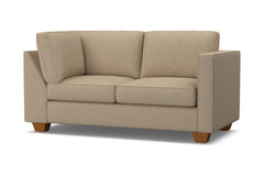 Catalina Right Arm Corner Loveseat :: Leg Finish: Pecan / Configuration: RAF - Chaise on the Right